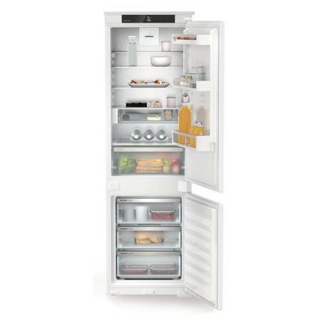 Combina frigorifica incorporabila Liebherr ICNSd 5123 Plus, EasyFresh si NoFrost, 56 cm, 253 l, DuoCooling, Display tactil, VarioSpace, SuperCool, Clasa D